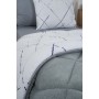 ETE HOMETEX TEK KİŞİLİK WELSOFT UYKU SETİ YANSIMA GRİ 8696474232024
